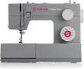 SINGER 4423 Heavy Duty Nähmaschine (90 Watt, 23-Stiche, Freiarmnähen, Grau)