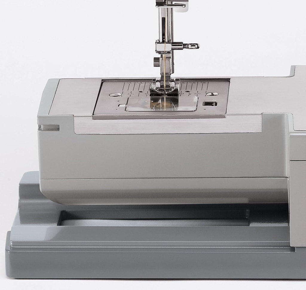 SINGER 4423 Heavy Duty Nähmaschine (90 Watt, 23-Stiche, Freiarmnähen, Grau)