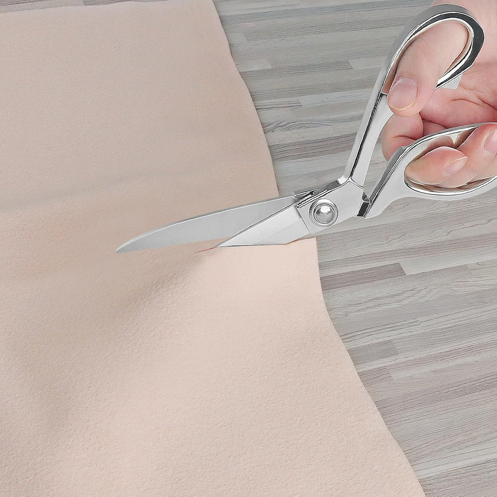 Sewwithjessy Robuste Nähschere 20cm Professionelle Edelstahlschere für Stoff Leder Schneiderei Künstler Studenten Schneidern
